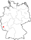 Karte Burgen bei Bernkastel-Kues